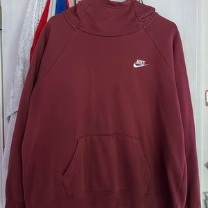 Nike woman’s pullover sweater cowl neck